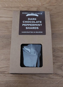Dark Chocolate Peppermint Shards