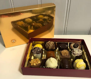 Box of 12 Handmade Chocolates